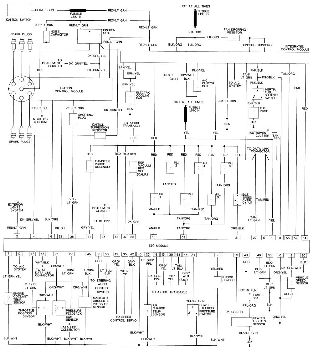 '93 Taurus. need wiring diagram help! | FordForumsOnline.com